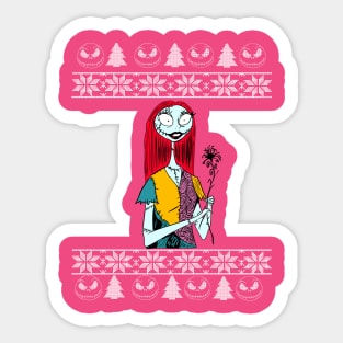 Nightmare before Christmas sweater Sticker